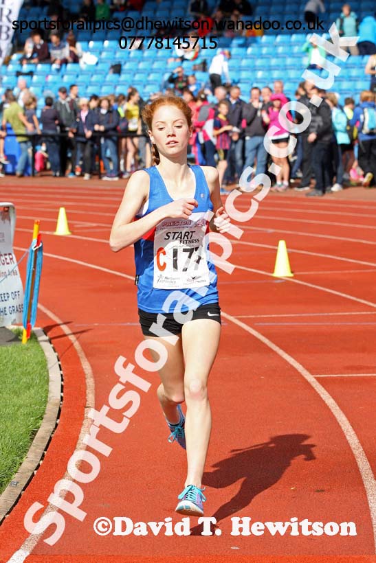 Girls under-15s Northern 6 and 4 Stage Road Relays. Photo: David T. Hewitson/Sports for All Pics